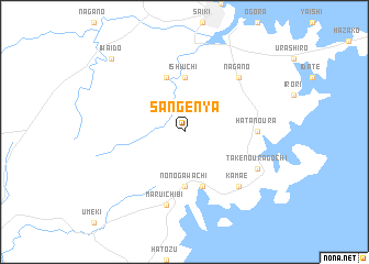 map of Sangenya