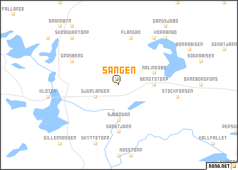 map of Sången