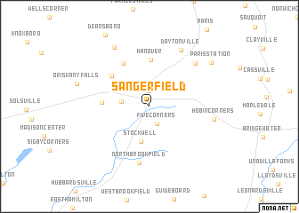 map of Sangerfield