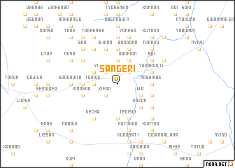 map of Sangeri