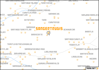 map of San Gertrudis