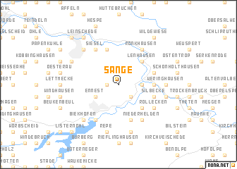 map of Sange