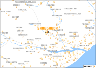 map of Sanggadŏk