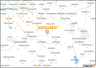 map of Sanggae-ri