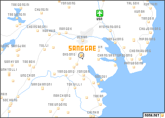 map of Sanggae
