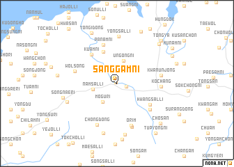 map of Sanggam-ni