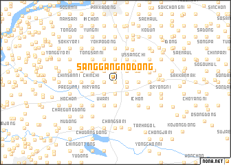 map of Sanggangno-dong