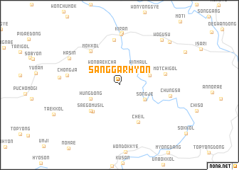 map of Sanggarhyŏn