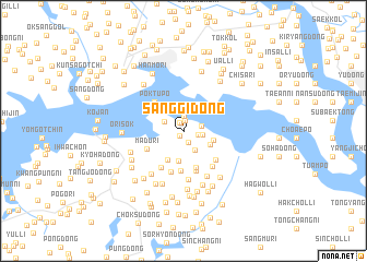 map of Sanggi-dong