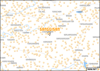 map of Sanggisan