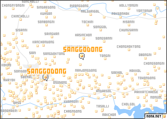 map of Sanggo-dong