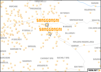 map of Sanggong-ni