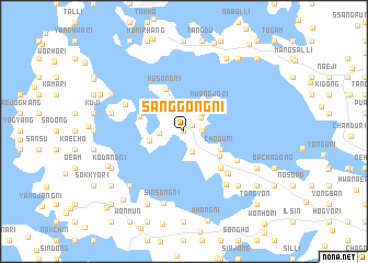 map of Sanggong-ni