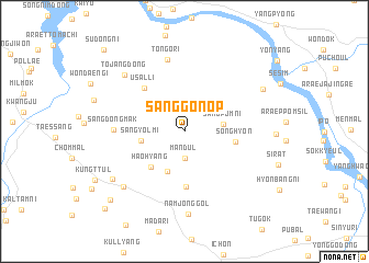 map of Sanggŏnŏp