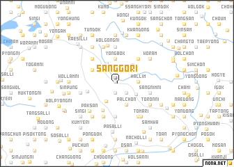 map of Sanggo-ri