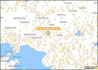 map of Sanggung-mol