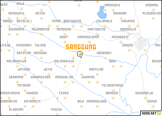 map of Sanggung