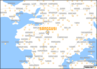 map of Sanggusi