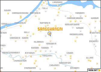 map of Sanggwang-ni