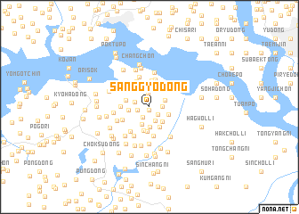 map of Sanggyo-dong