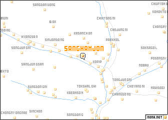 map of Sanghamjŏn