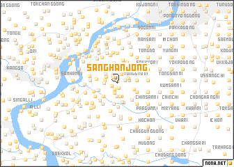 map of Sanghanjŏng