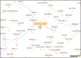 map of Sanghan