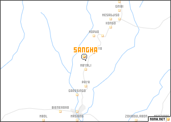 map of Sangha