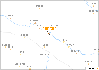 map of Sanghe