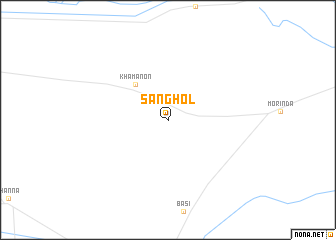 map of Sānghol