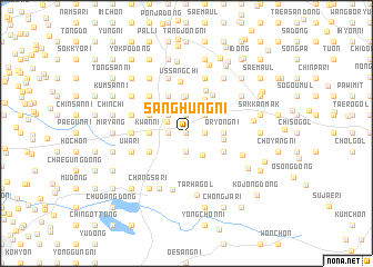 map of Sanghŭng-ni