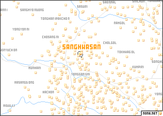 map of Sanghwasan