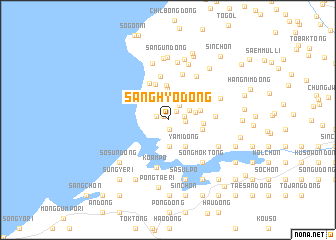 map of Sanghyo-dong