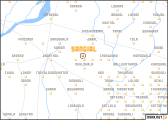 map of Sangiāl