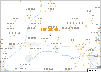 map of Sangichou