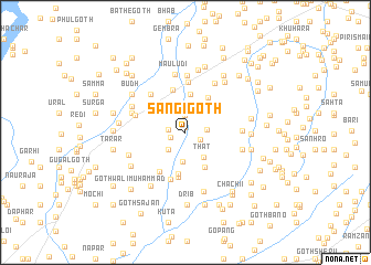 map of Sāngi Goth