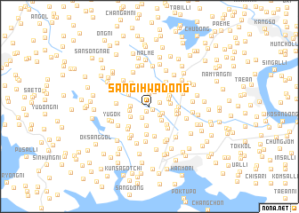 map of Sangihwa-dong