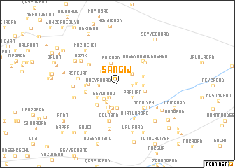 map of Sangīj