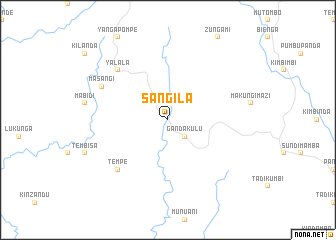 map of Sangila