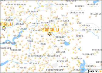 map of Sangil-li