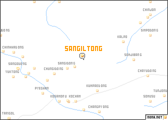 map of Sangil-tong