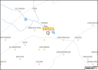 map of San Gil