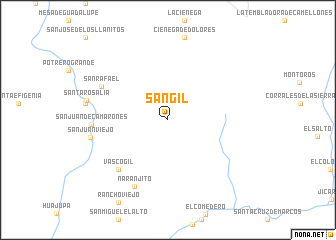 map of San Gil