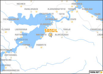 map of San Gil