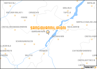 map of San Giovanni Lipioni