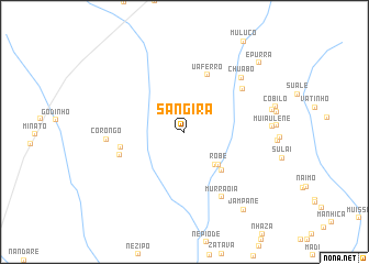 map of Sangira