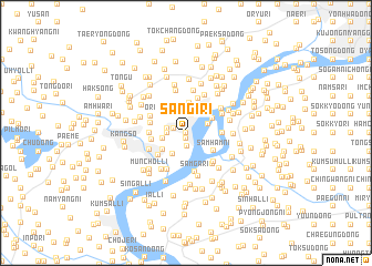 map of Sangi-ri