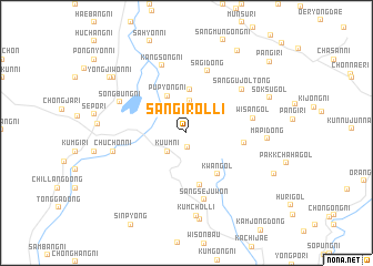 map of Sangirol-li