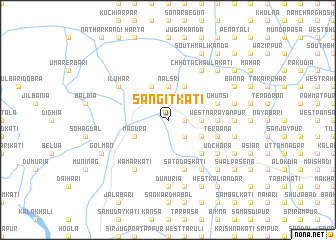 map of Sangitkāti