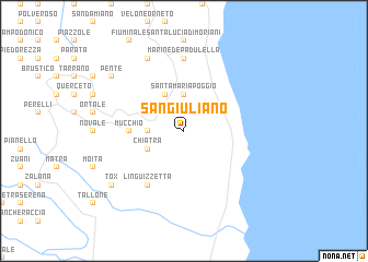 map of San-Giuliano